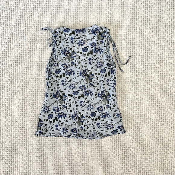 Y2K Jordache Babydoll Floral Tank Top - Picture 6 of 7
